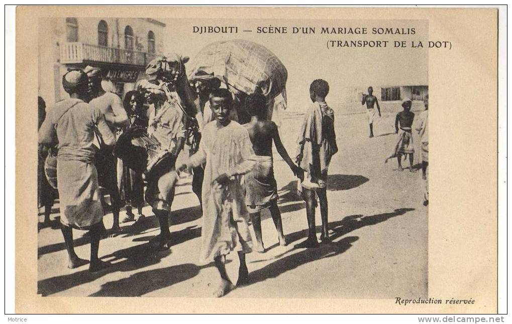 DJIBOUTI    -    Scène D'un Mariage Somalis(transport De La Dot). - Djibouti