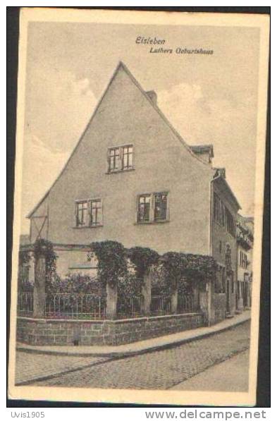 AK.Eisleben.Luthers Geburtshaus. - Eisleben