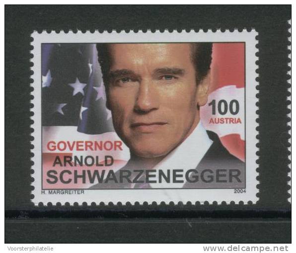 AUSTRIA 2004 ANK 2524 ARNOLD SCHWARZENEGGER - Unused Stamps