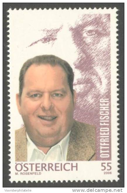 AUSTRIA 2006 ANK 2631 OTTFRIED FISCHER - Unused Stamps