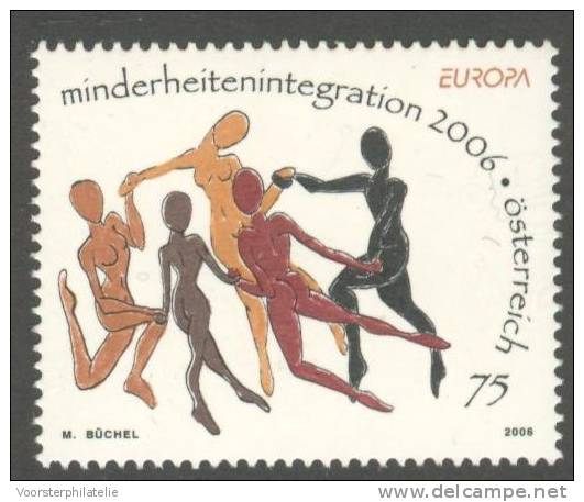 AUSTRIA 2006 ANK 2632 EUROPA EUROPE CEPT - Unused Stamps