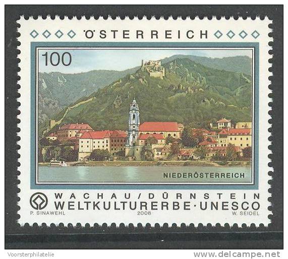 AUSTRIA 2008 MCHL WELTKULTURERBE UNESCO - UNESCO