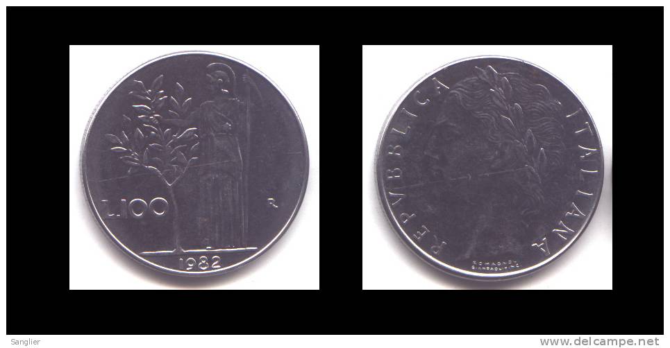 100 LIRE 1982 - 100 Liras