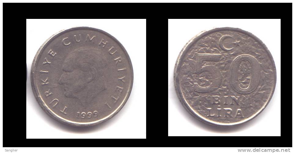 50 BIN LIRA 1999 - Türkei