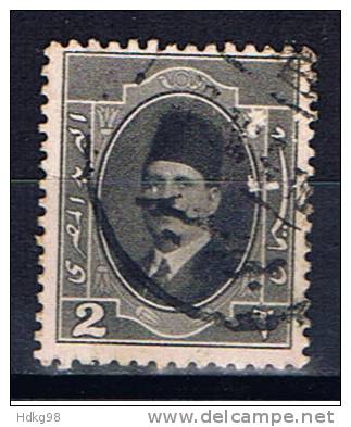 ET+ Ägypten 1923 Mi 83 König Fuad - Used Stamps