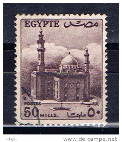 ET+ Ägypten 1953 Mi 407 Moschee - Usados