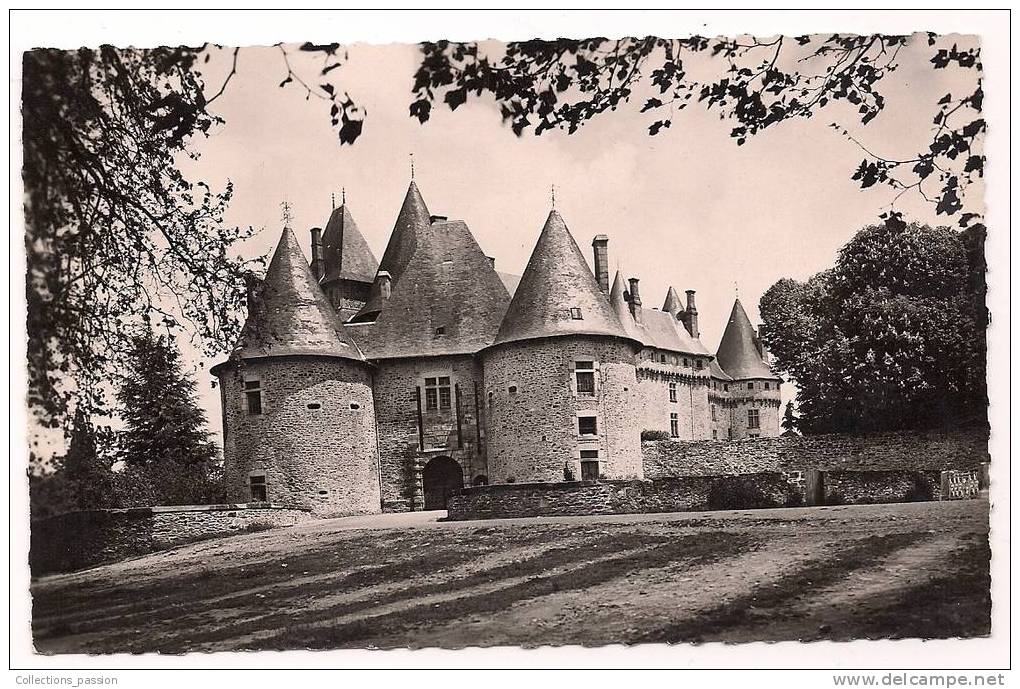 Cp , 19 , POMPADOUR , L'entrée Du Chateau , Photo - Altri & Non Classificati