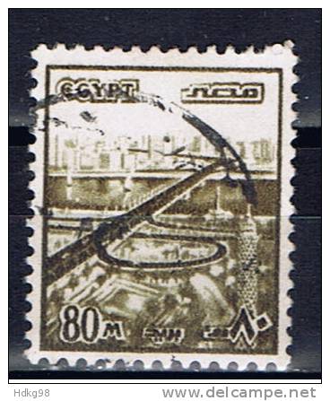 ET+ Ägypten 1982 Mi 874 Nilbrücke - Used Stamps