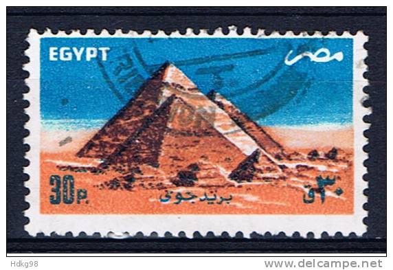 ET+ Ägypten 1985 Mi 983 Pyramiden - Used Stamps