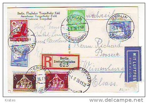 Postcards - Flughafen Tempelhofer - Aerodrome