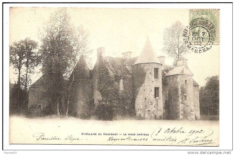 St Hilaire Du Harcouet - Le Vieux Chateau ( Precurseur 1902 )   /  L2 - Saint Hilaire Du Harcouet