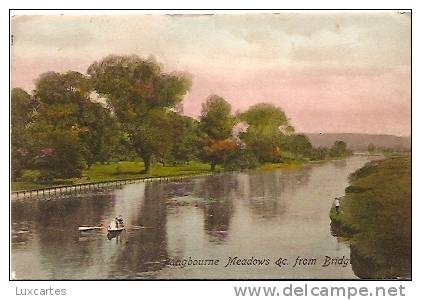 PANGBOURNE MEADOWS &C FROM BRIDGE - Sonstige & Ohne Zuordnung