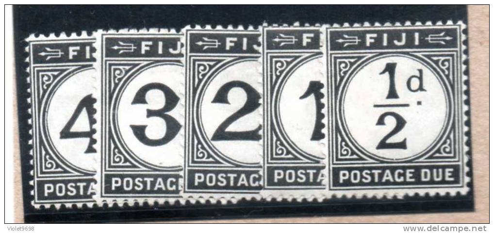 FIDJI : Taxex N° 6/10 * - Fiji (1970-...)