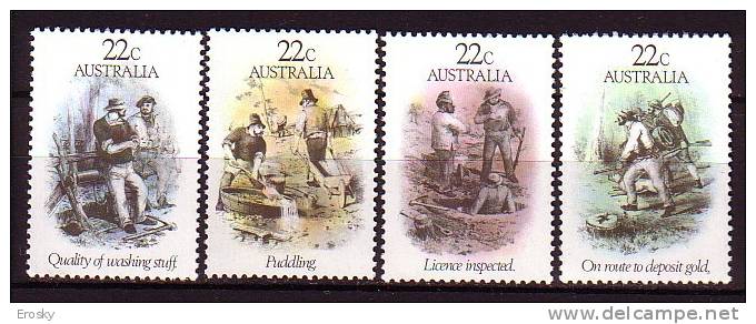 PGL - AUSTRALIE Yv N°735/38 ** - Neufs