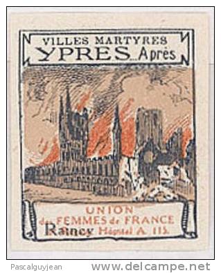 VIGNETTE VILLES MARTYRES - YPRES - APRES - Sonstige & Ohne Zuordnung