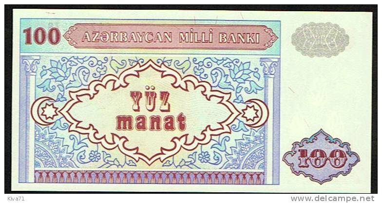 100 Manat   "AZERBAÏDJAN"     UNC          Ro 5 - Azerbeidzjan