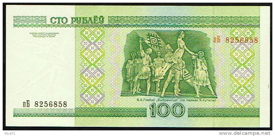 100  Rublei  "BIELORUSSIE"  2000     UNC    Ro 7 - Belarus