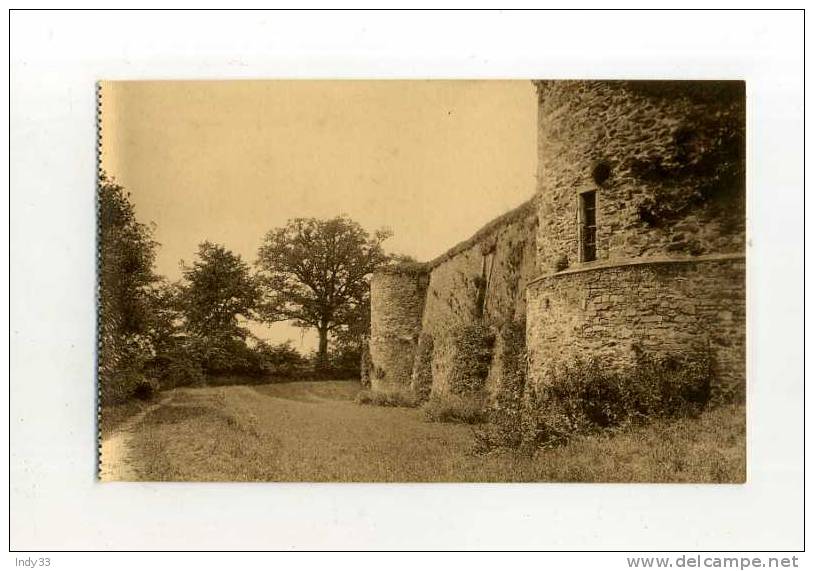 -  BELGIQUE . BRABANT FLAMAND . LENNIK . CHÂTEAU DE GAESBEEK LEZ-BRUXELLES . TOURS DEMANTELEES ... - Lennik