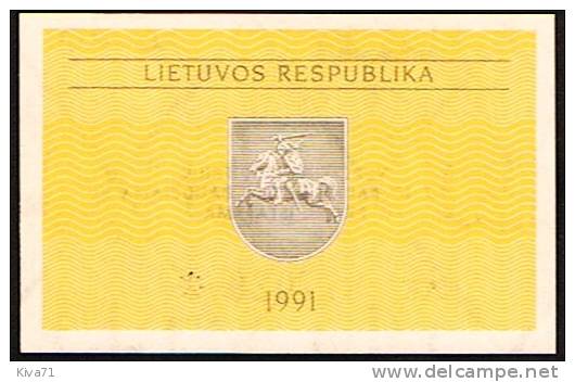 0,10 Talonas    "LITUANIE "     1991  UNC      Bc 66 - Litouwen