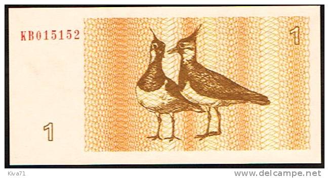 1 Talonas    "LITUANIE "     1992  UNC      Bc 65 - Litouwen