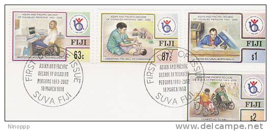 Fiji-1998 Disabled Persons FDC - Fiji (1970-...)