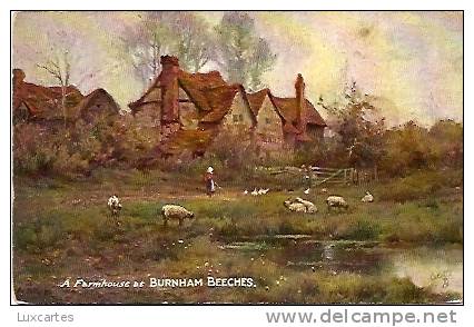 A FARMHOUSE AT BURNHAM BEECHES. - Buckinghamshire