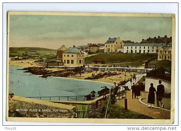 003236  -  Bathing Place & Sands, Portrush - Londonderry