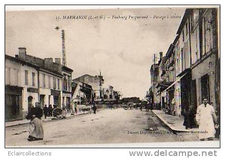 MARMANDE  ..Faubourg Puygueraud..Passage A Niveau - Marmande