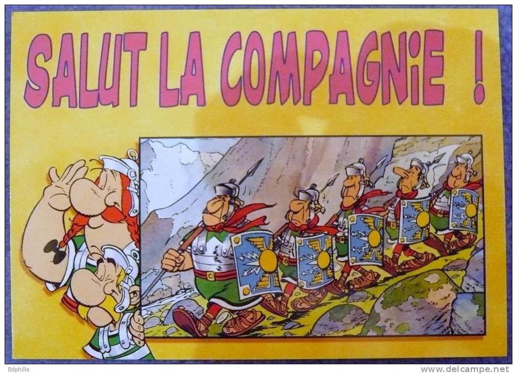 CP ASTERIX Lot 7 Cartes Postales Cartoon Collection 1999 - Comicfiguren