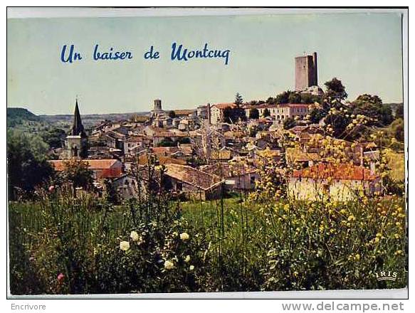 Cpm Un Baiser De MONTCUQ  Theojac - Montcuq