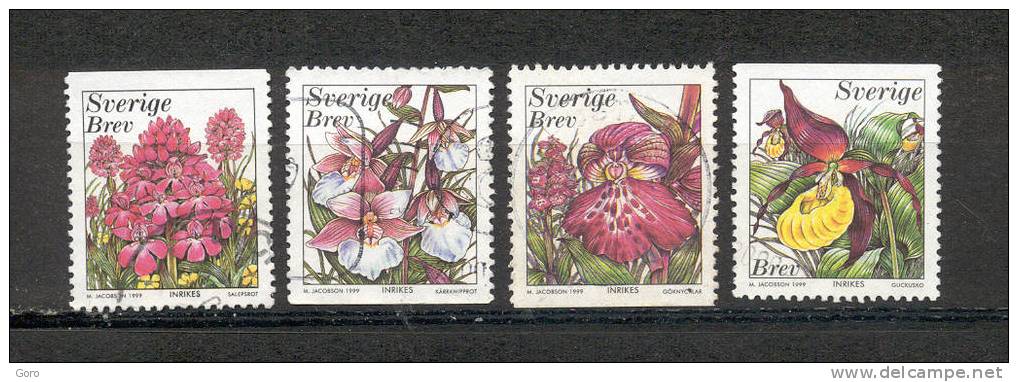 Suecia  1999.-  Y&T Nº   2096/99 - Used Stamps