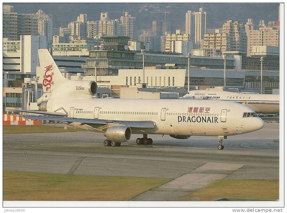 N° 34 - L1011-1  DRAGONAIR - HONG KONG ( Photo : I. NISHIHARA ) - 1946-....: Ere Moderne