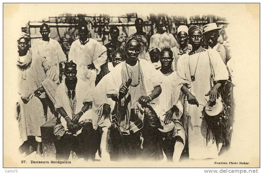 Sénégal - Carte Pionnière - Musiciens - Danse - Senegal