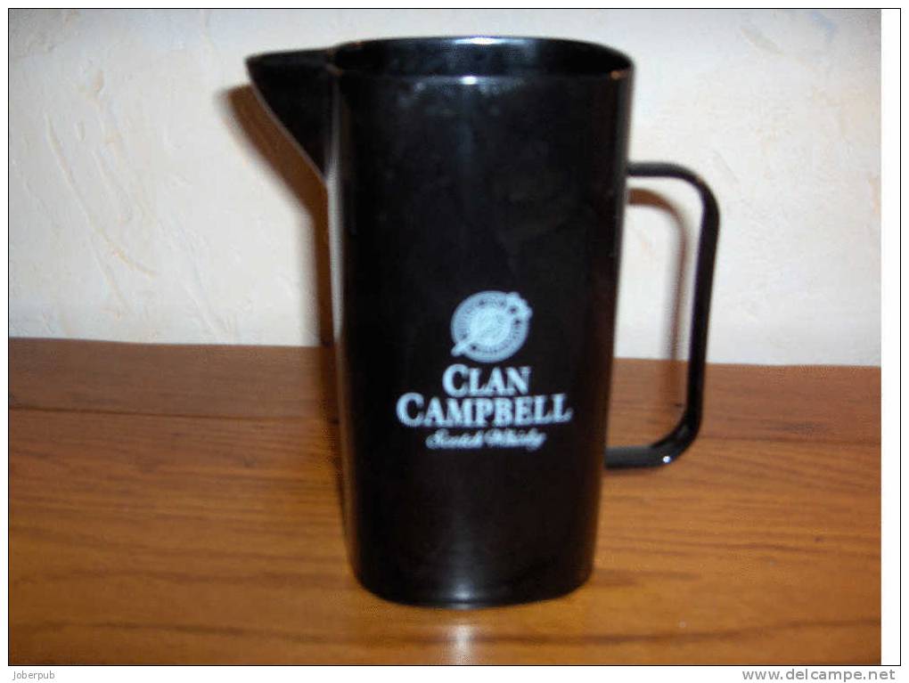 PICHET, CARAFE, BROC CLAN CAMPBELL En Plastique - Jugs