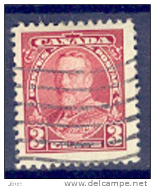 CANADA, KANADA MI 186 KING GEORGE V. USED, GEBR, OBLITERE. VERY FINE QUALITY. - Gebruikt
