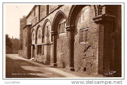 REMAINS OF THE INFIRMARY . ELY CATHEDRAL. - Ely