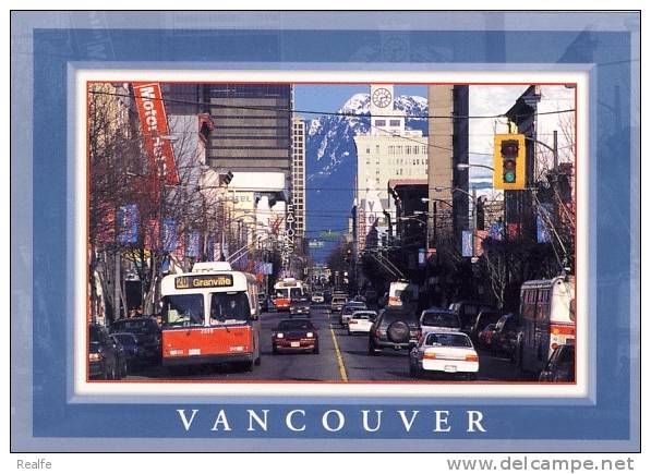 Bus Autobus  Trolleybus In Vancouver British Columbia Canada - Buses & Coaches