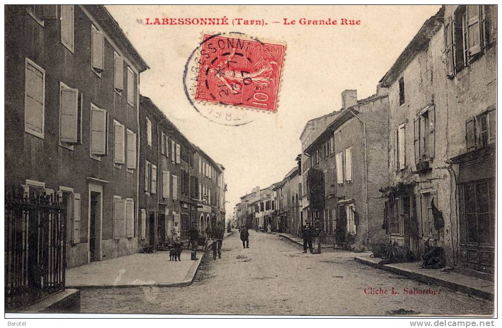 LABESSONNIE - La Grande Rue - Montredon Labessonie