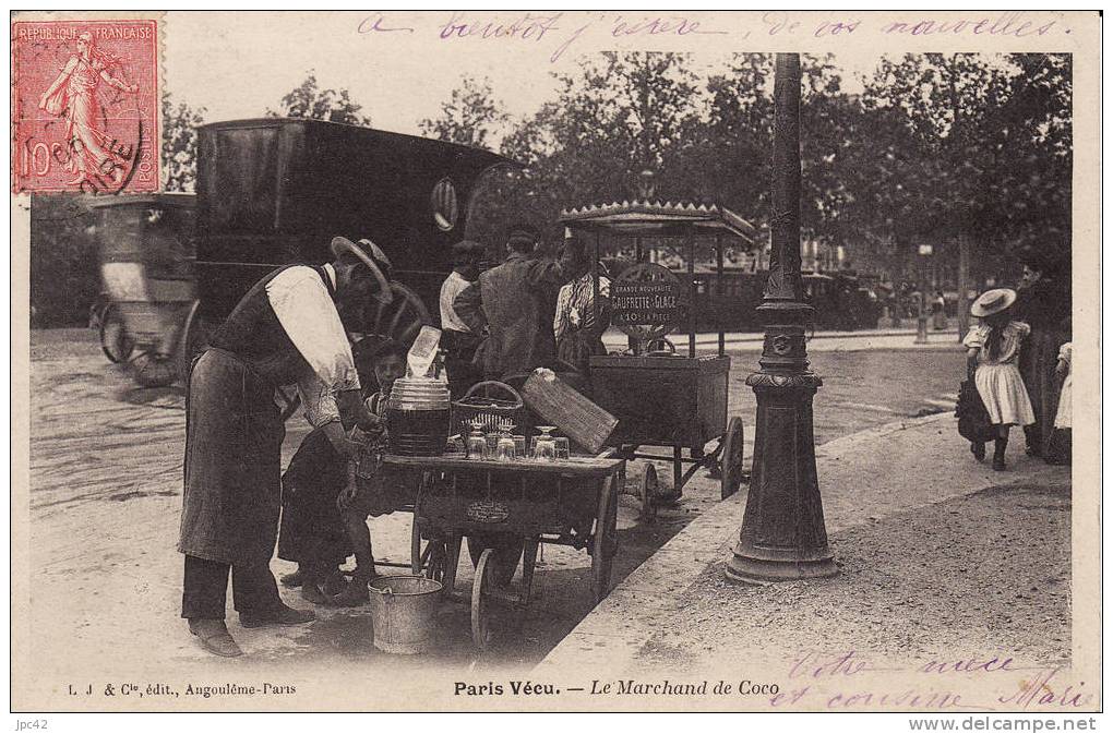 Paris Vecule Marchand De Coco - Loten, Series, Verzamelingen