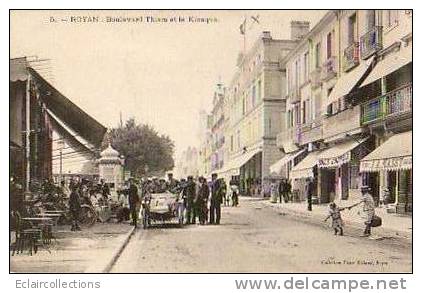 ROYAN... Bd Thiers ..automobile - Royan