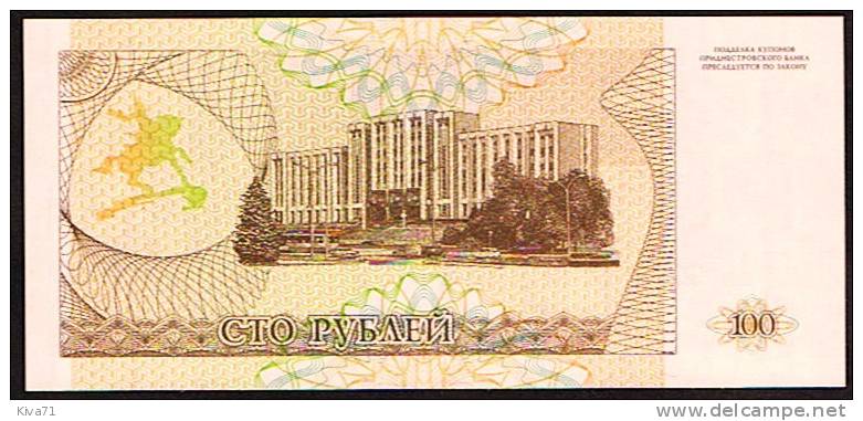 100  Rubles "TRANSNISTRIE"  1993  UNC      Bc123 - Moldawien (Moldau)