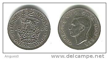 ONE SHILLING 1948 GEORGES V - Autres & Non Classés