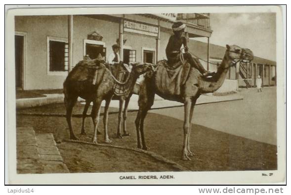 H 955 /CPA   YEMEN  -   ADEN - CAMEL RIDERS - Yémen