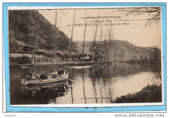 14 - PONT D´OUILLY -- Les Bords De L'Orne - Pont D'Ouilly