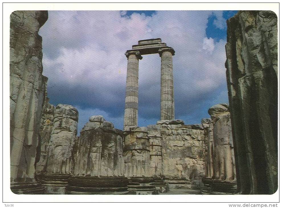 TURCHIA TEMPIO - COLORI VIAGGIATA 1985 - - Turchia