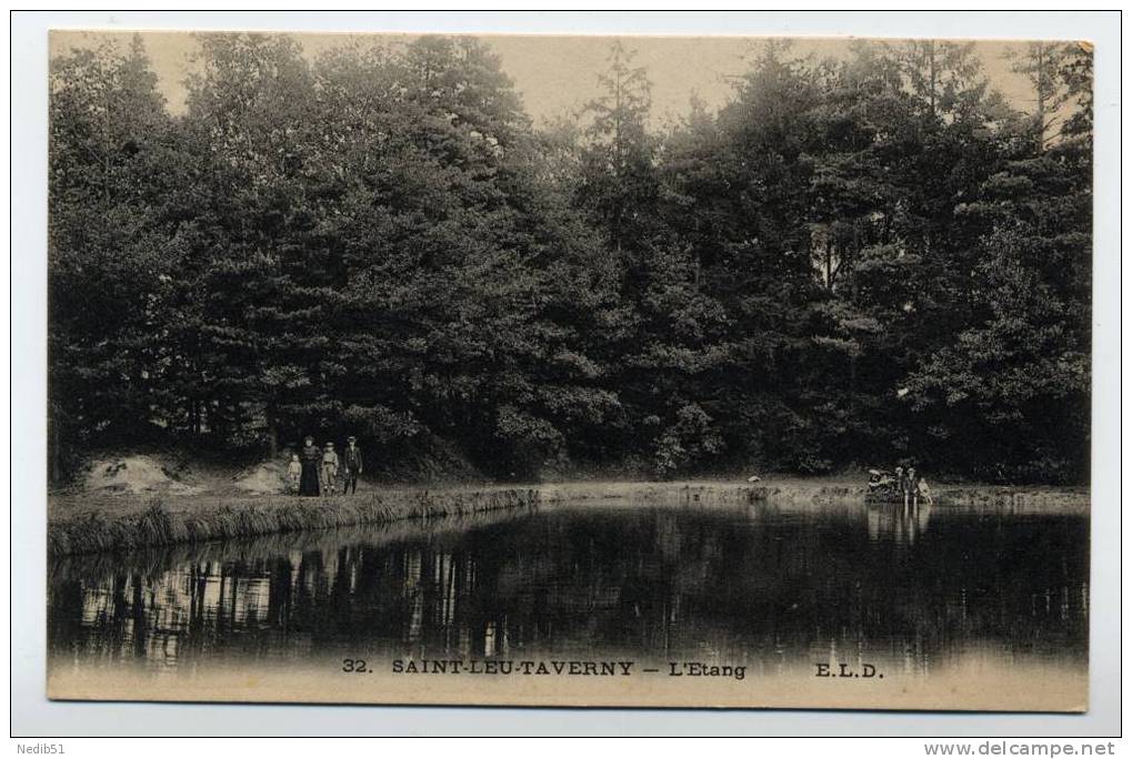 *** 95 *** SAINT LEU - TAVERNY *** L'ETANG *** ELD, N° 32 *** 1908  *** - Taverny