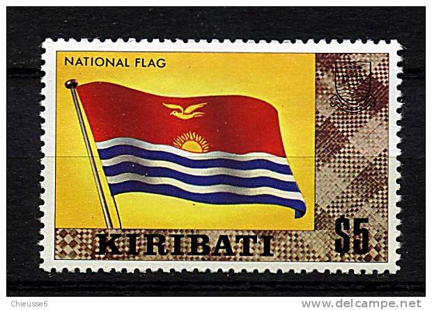 Kiribati ** N° 32A - Série Courante. Drapeau National - Kiribati (1979-...)