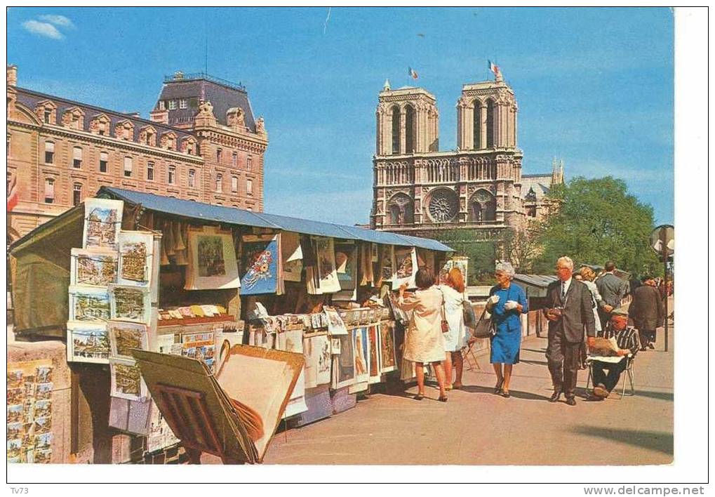 CpF0497 - PARIS - Les Bouquinistes - (75 - Paris) - La Seine Et Ses Bords