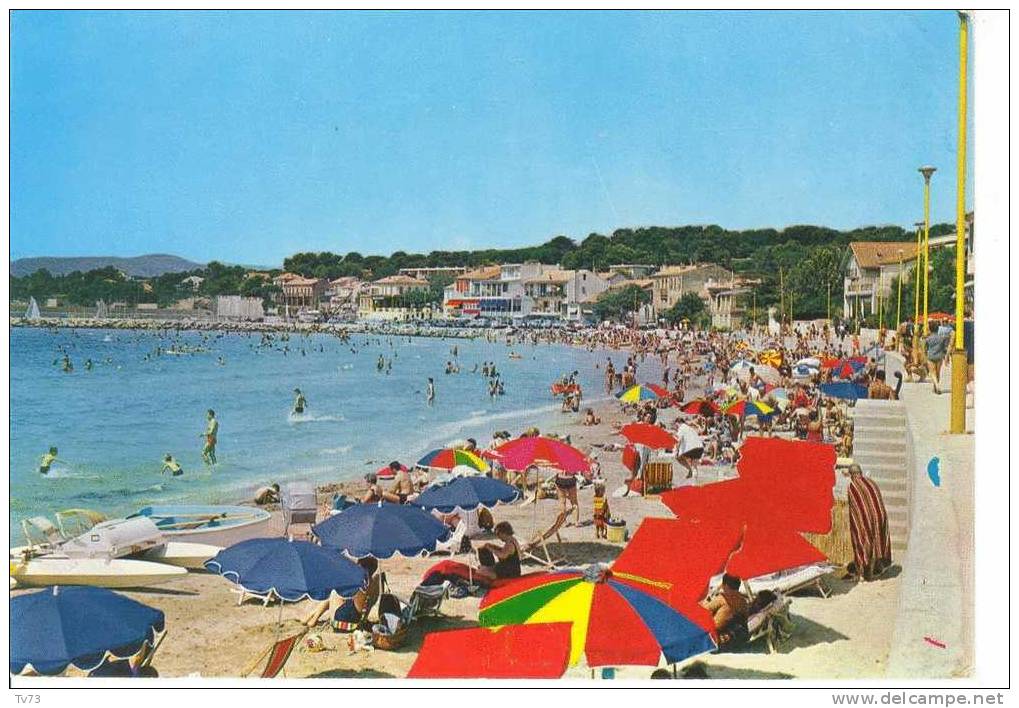 CpF0506 - Saint CYR Les LECQUES - La Plage - (83 - Var) - Saint-Cyr-sur-Mer