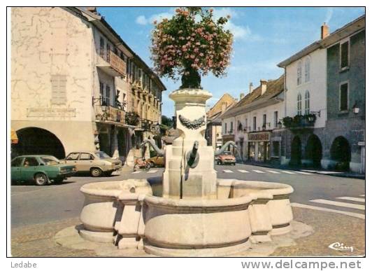 C4291 - CPM De RUMILLY, La Fontaine.1985. - Rumilly